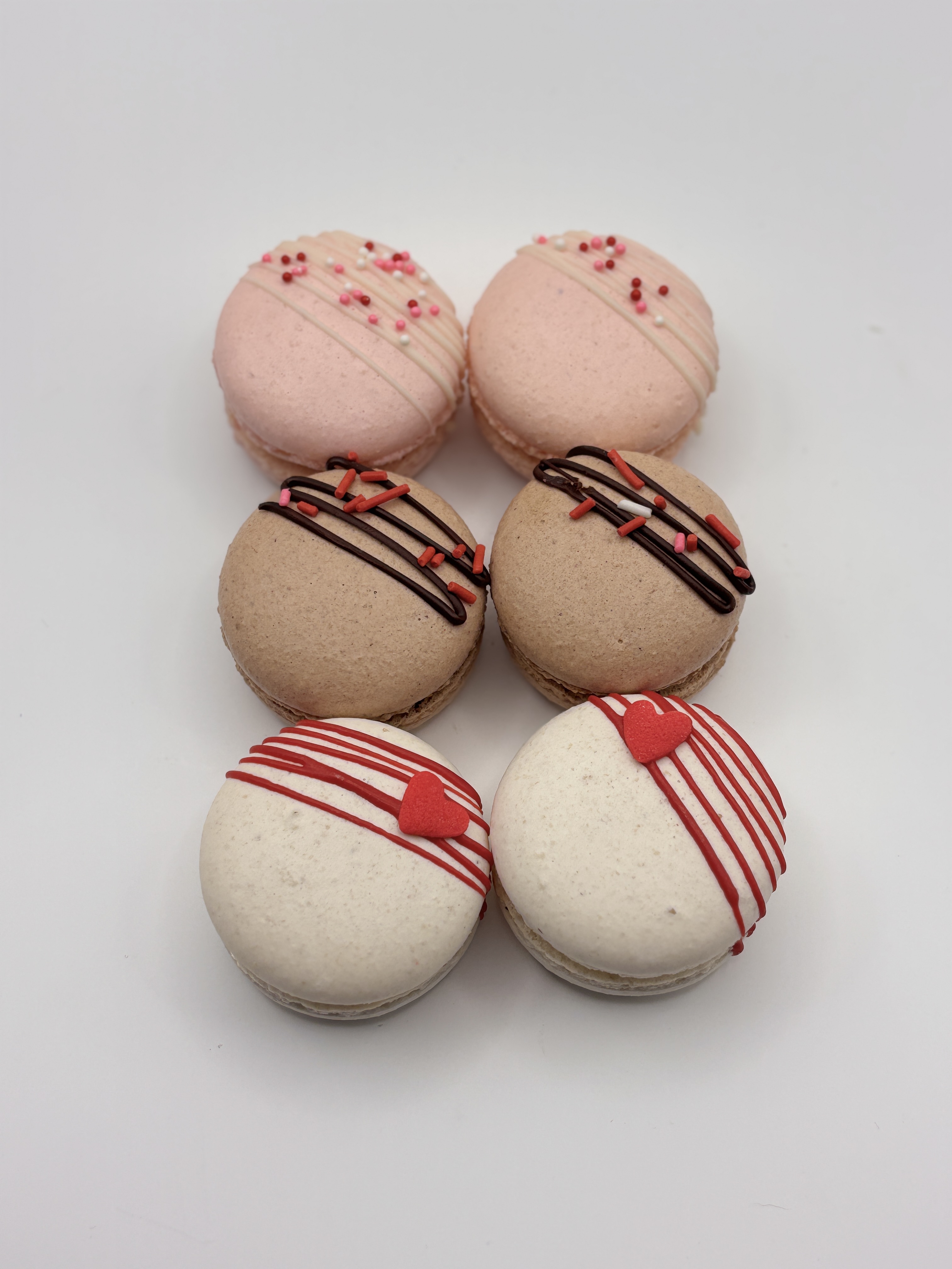 Raspberry macarons